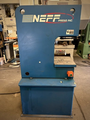 Used 2004 NEFF NEFF D25-5HS PRESS C-Frame Presses Tennessee US | Alma Machinery #1327039