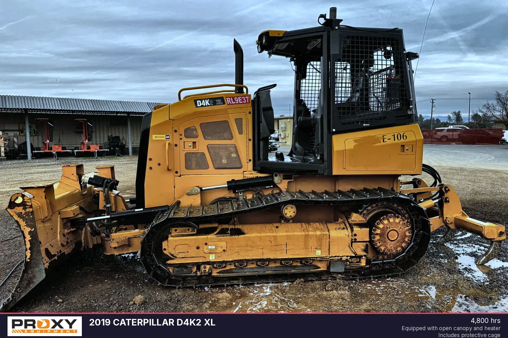 Used 2019 CATERPILLAR D4K2 XL Bulldozers California US | Proxy Equipment #1378049