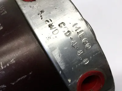 ML-2404-03 | Milco  Pneumatic Welding Robot Cylinder 2.00 Weld Stroke 60 psi - Used