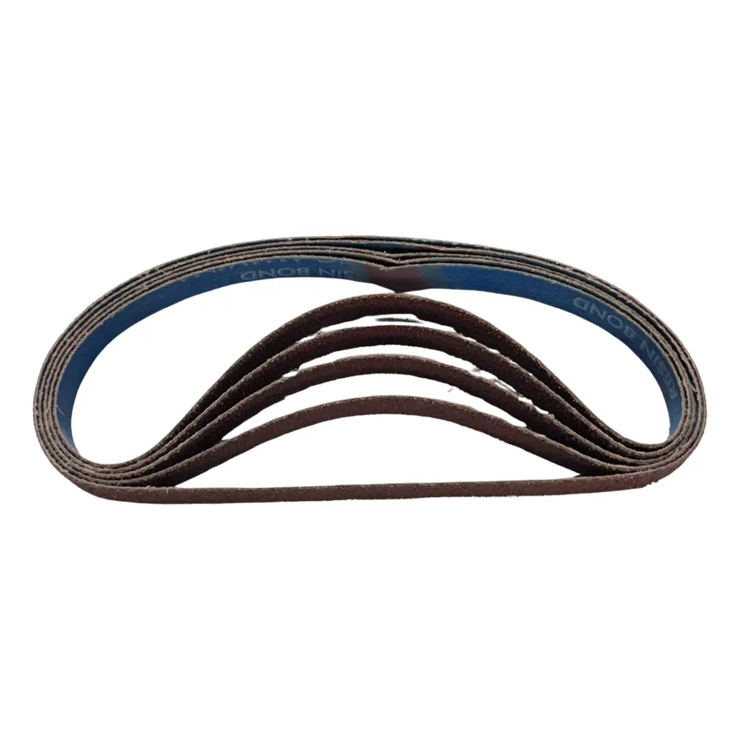 Merit 3/4" x 20-1/2" Abrasive Sanding Belt 50 Grit Ceramic Alumina 5 Pack