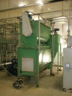 Mixer, Ribbon, 25 CF, C/st, Pugmill Feeder, #C735198