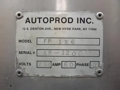 USED AUTOPROD FP 1X6