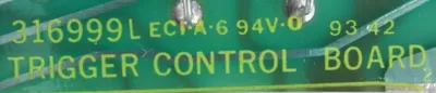 USED EG&G 316999L TRIGGER CONTROL BOARD