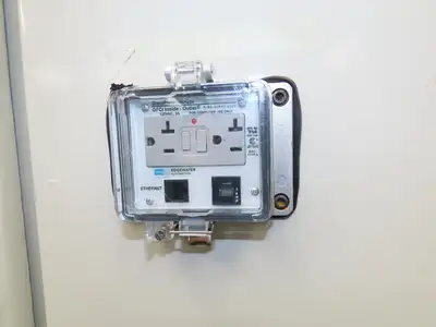 Hoffman Electrical Enclosure Control Panel 60x61x12" JIC 60A Disconnect A60X6112