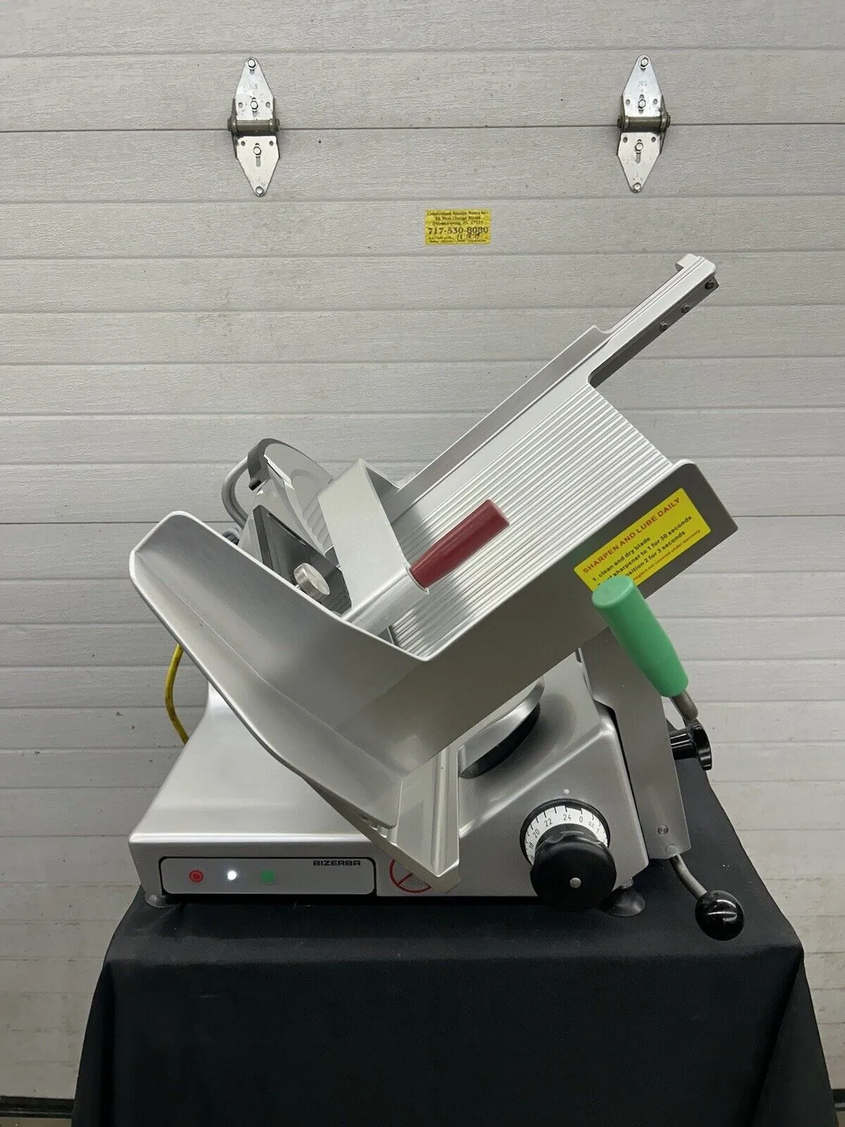 Bizerba 2021 GSPH Manual Deli Slicer Fully Refurbished!