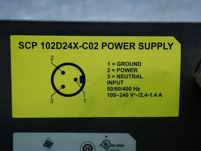 Used SOLA SCP102D24XC02 Power Supplies | HGR 24 #738820