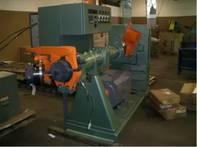 Rebuilt NRM 4.5 Cold Feed Extruder 17:1 L/D