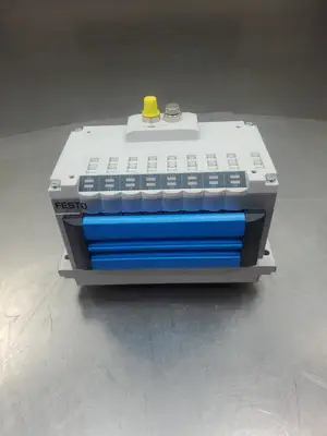 Festo CPV14-GE-FB-8-CPI Manifold w/161360, 162550, 161361 Modules. 6C-19