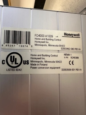 HONEYWELL CXS0010HP V35G2I1 1HP VARIABLE SPE