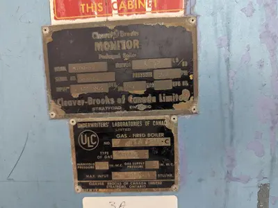 Used CLEAVER BROOKS MODEL M700-50 Boilers British Columbia CA | Steep Hill Equipment Solutions #1295690