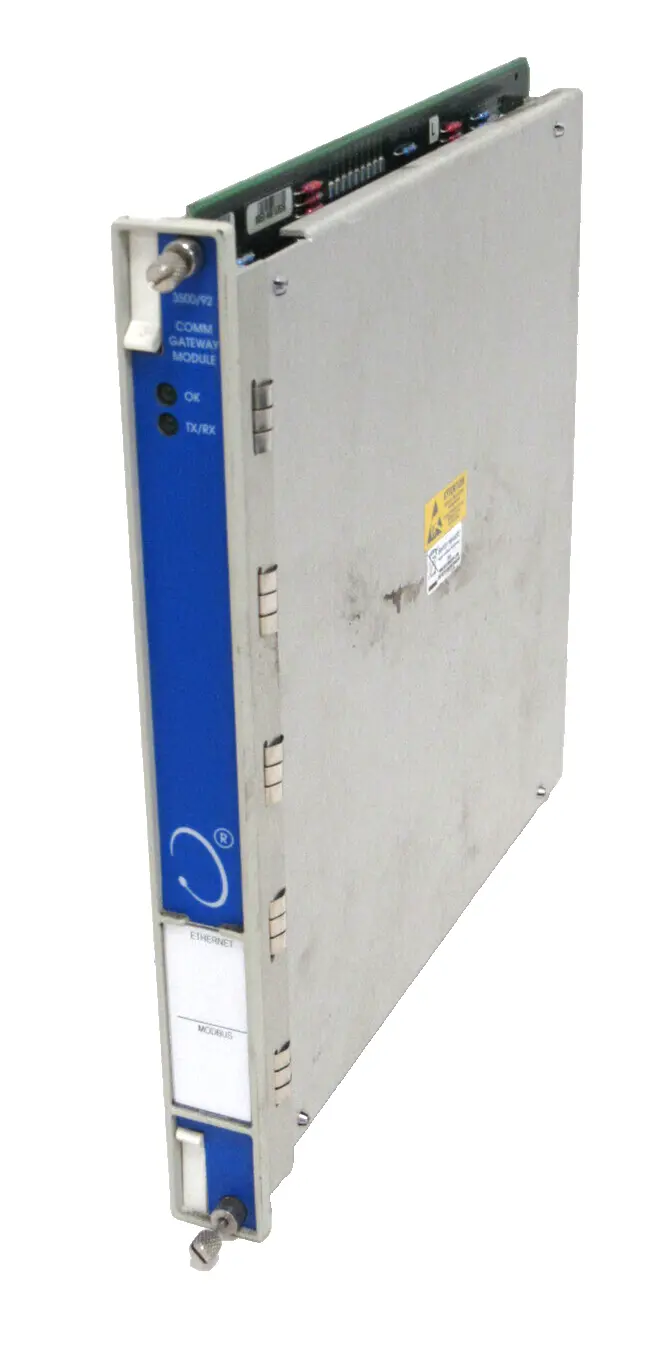 USED BENTLY NEVADA 3500/92 COMMUNICATION GATEWAY MODULE 136180-01