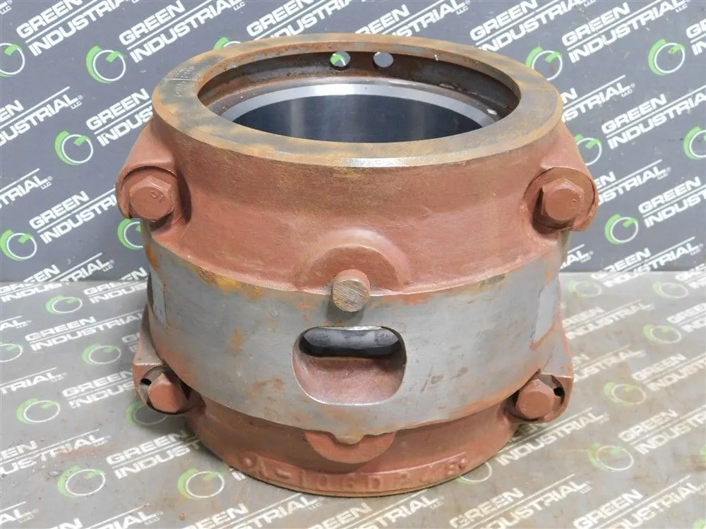 Unbranded 4061-2 Babbit Sleeve Bearing 5.75in Bore 9.125 in OD 7.2 in H Used