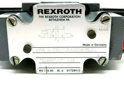NEW REXROTH 4WE-6-D53/OFAG24N9DAL VALVE 4WE6D53OFAG24N9DAL
