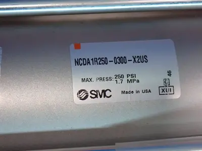 Smc  250psi Pneumatic Cylinders.