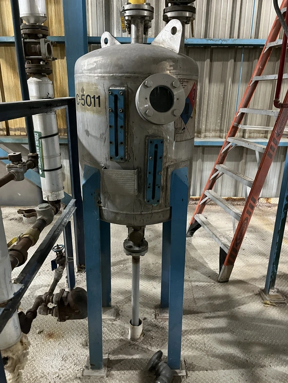 Used ALLOY FABRICATORS 63 GALLON Stainless Steel Tanks New Jersey US | Perry Equipment #123053