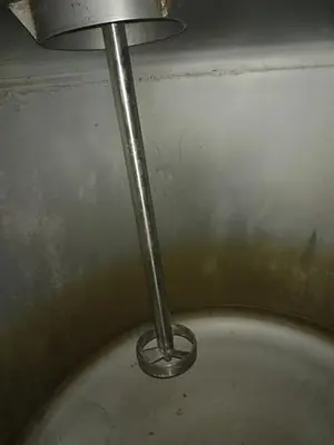 Stainless steel 107 gallon tank