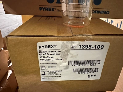 PYREX 1395-100 100ML ROUND MEDIA STORAGE BOT