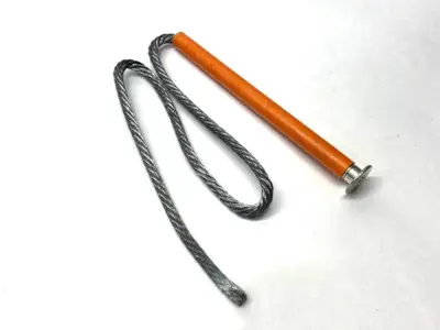 USED HUBBELL CHANCE FUSELINK 23" PIGTAIL LENGTH TYPE K 100A SHELFWARE