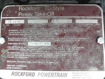 USED ROCKFORD 4-36696
