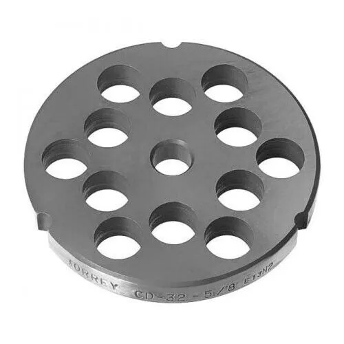 #32 Reversible Meat Grinder Plate 5/8", (15.88mm)