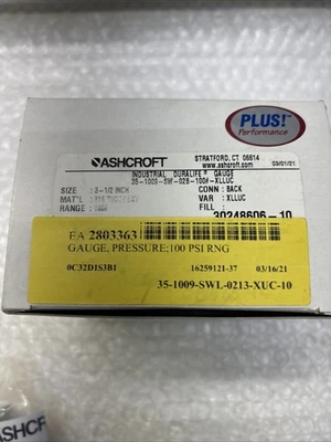 NEW ASHCROFT 8928