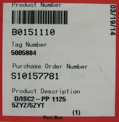 NEW FLOWSERVE B0151110 MECHANICAL SEAL D/ISC2-PP 1125 5ZYZ/5ZYT 5005884
