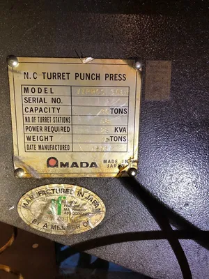 1995 AMADA VIPROS 358 KING Stamping Presses | MD Equipment Services LLC (40)