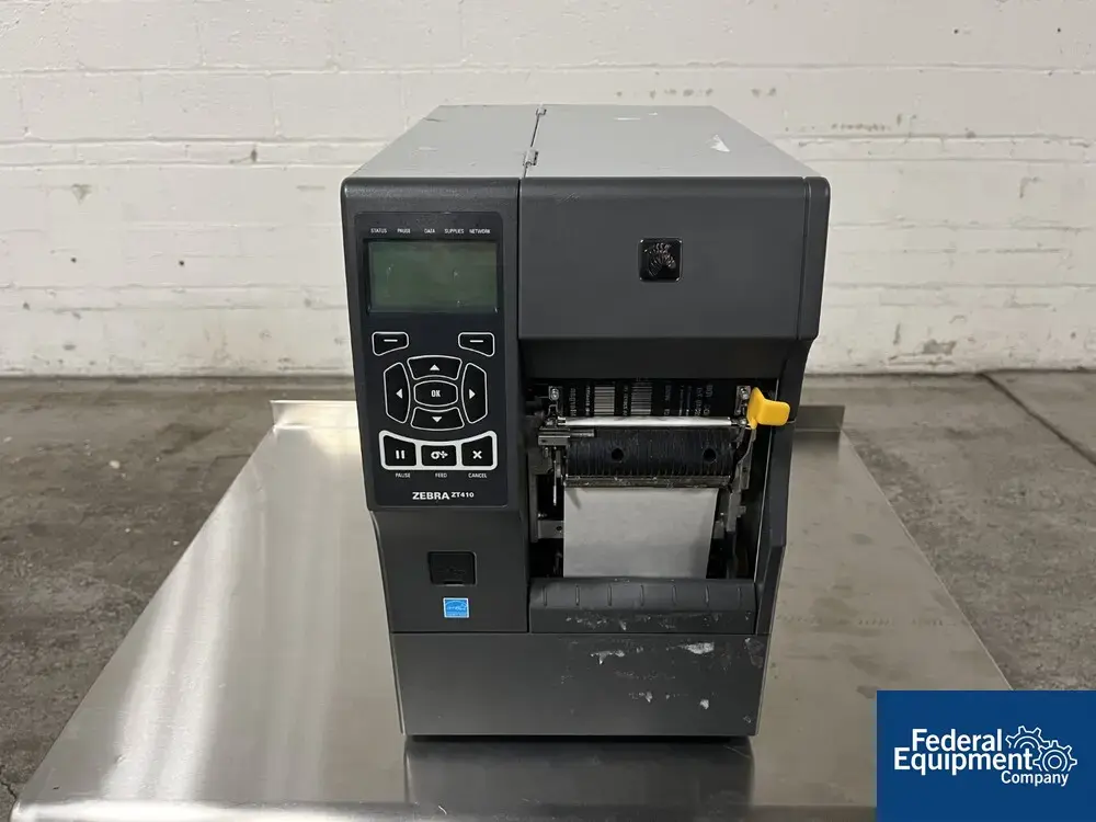 USED Zebra Zebra Label Printer, Model ZT410
