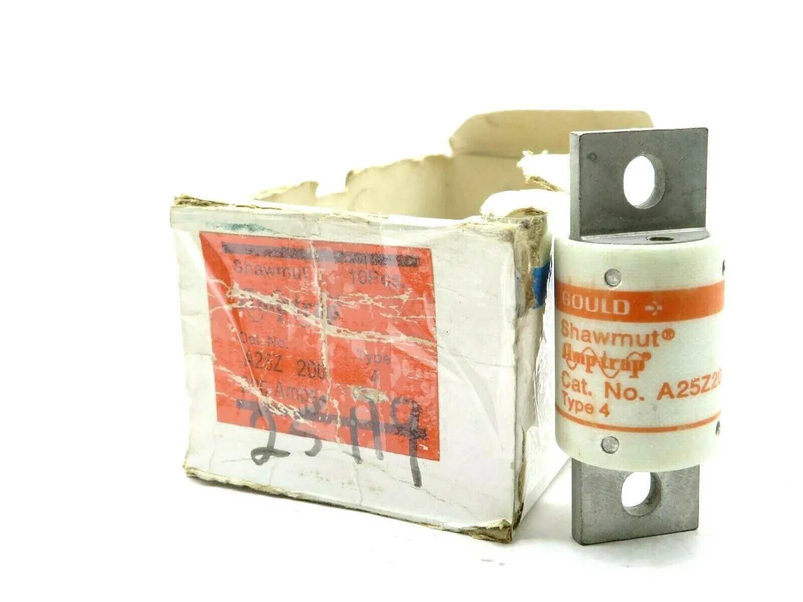 6 NEW MERSEN FERRAZ SHAWMUT A25Z200-4 94232-FUSE A25Z2004