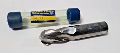 Ultra Tool International USA 1" Solid Carbide Ball End Mill 320B