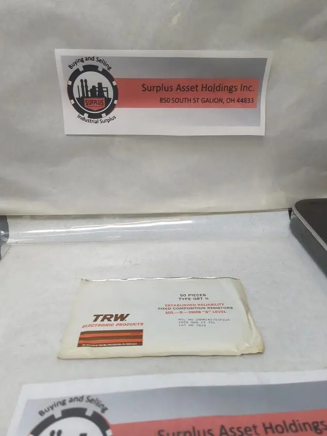 New | in-Stock TRW GBT 1/4 Miscellaneous Equipment (Electrical & Power) | Surplus Asset Holdings #1200702