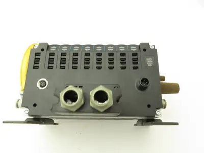 Festo 10P-14-8B-D1-R-Z-6CLL+GCZU 8-Station Solenoid Valve Manifold 24VDC 161 362