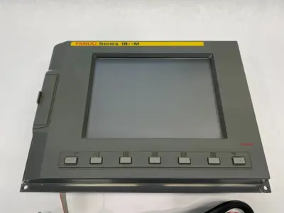 USED FANUC OPERATOR INTERFACE PANEL 18I-MA SERIES, 7.2" DISPLAY MONO