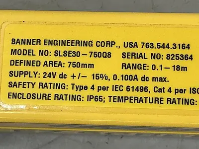 USED BANNER SLSE30-750Q8