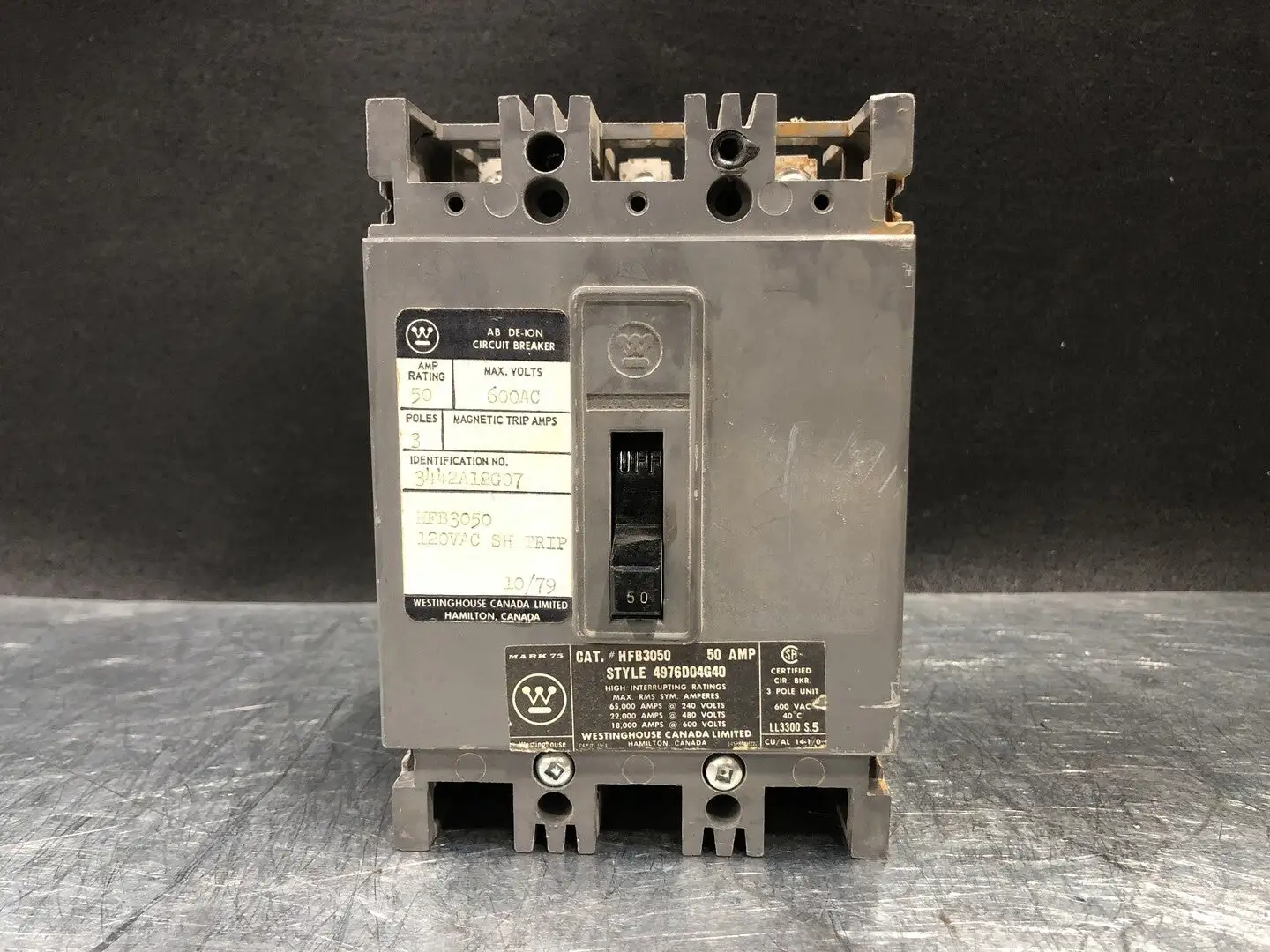USED WESTINGHOUSE HFB3050