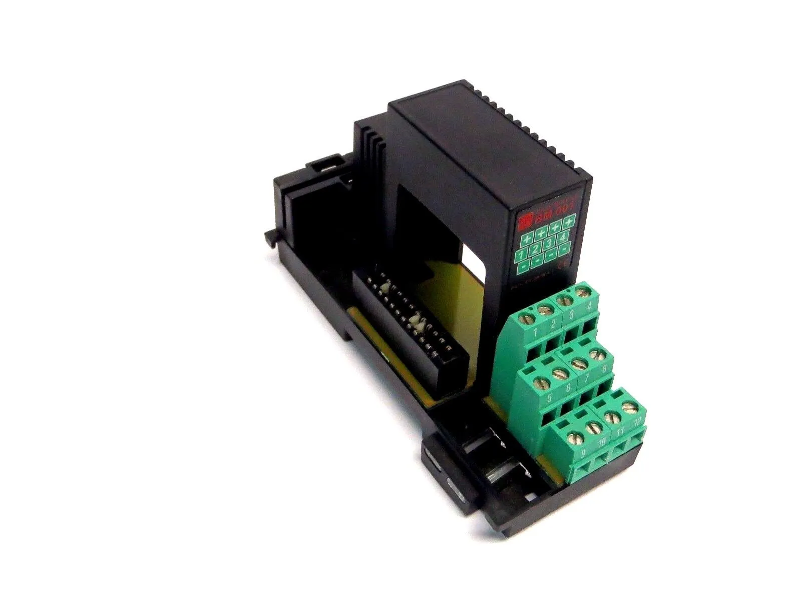 USED EMERSON BASE MODULE 12 PIN TERMINAL 3A 250V