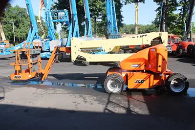 Used 2021 JLG E450AJ Crawler Boom Lifts New York US | United Lift #1446680