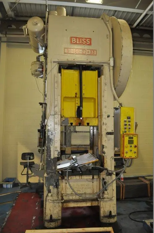 Used BLISS S1-150-27-33 O.B.I. Presses Ohio US | D & D Industries #437835