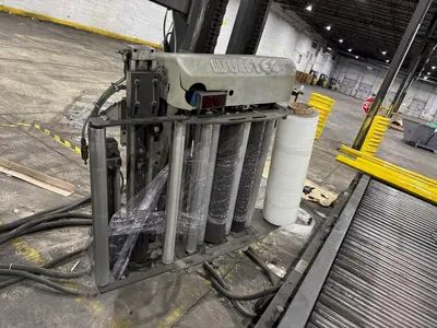 M.J MAILLIS WULFTEC MODEL #WCRT-200 LARGE CAPACITY SHRINK WRAP MACHINE: YOBRO #25092