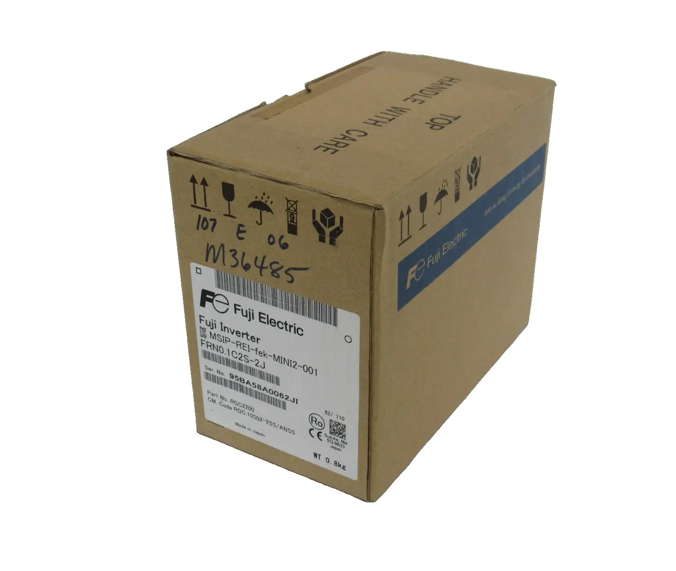 NEW FUJI ELECTRIC FRN0.1C2S-2J INVERTER MSIP-REI-FEK-MINI2-001 FRN01C2S2J
