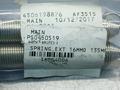Unknown Assorted Tension Spring Lot