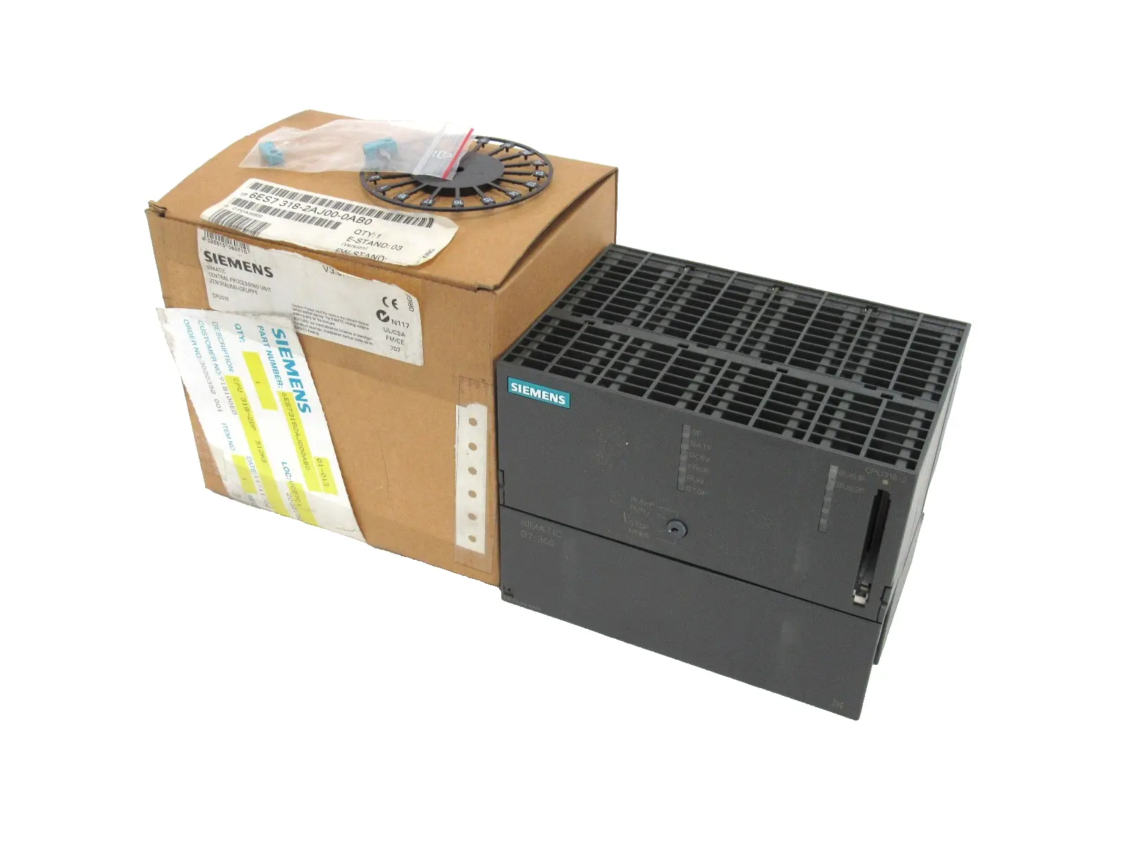 NEW SIEMENS 6ES7318-2AJ00-0AB0 CPU MODULE 6ES73182AJ000AB0