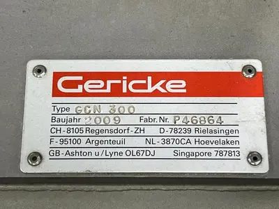 Gericke GCN 300 Comil size reduction mill