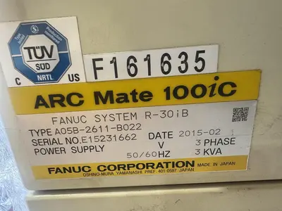 Used 2015 GENESIS/FANUC ARCMATE 100IC/12 Robots Michigan US | Aucto #1306784