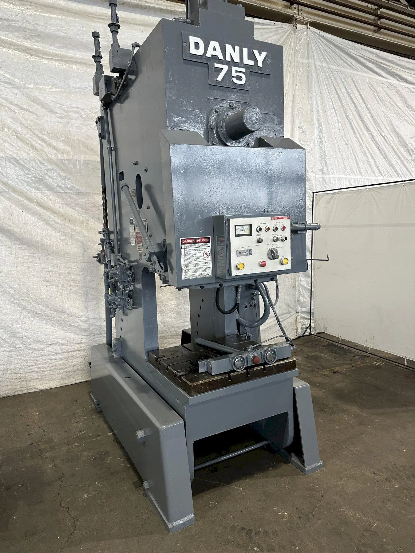 USED 1976 DANLY 75 TON OBIG