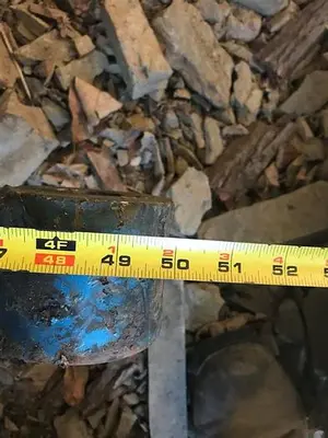 Used AFTERMARKET SURPLUS CYLINDER ROD #1 Parts (Hydraulics and Pneumatics) Pennsylvania US | East West Machinery & Drilling #1415965