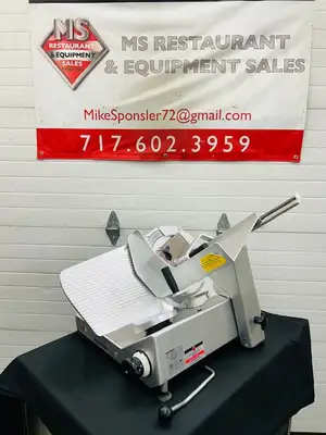 Bizerba SE12 Commercial Deli Meat Slicer Fully Refurbished Tested and Working
