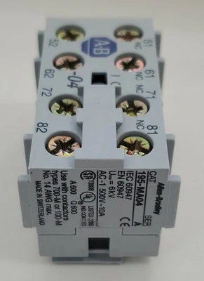 NEW Allen-Bradley 195-MA04