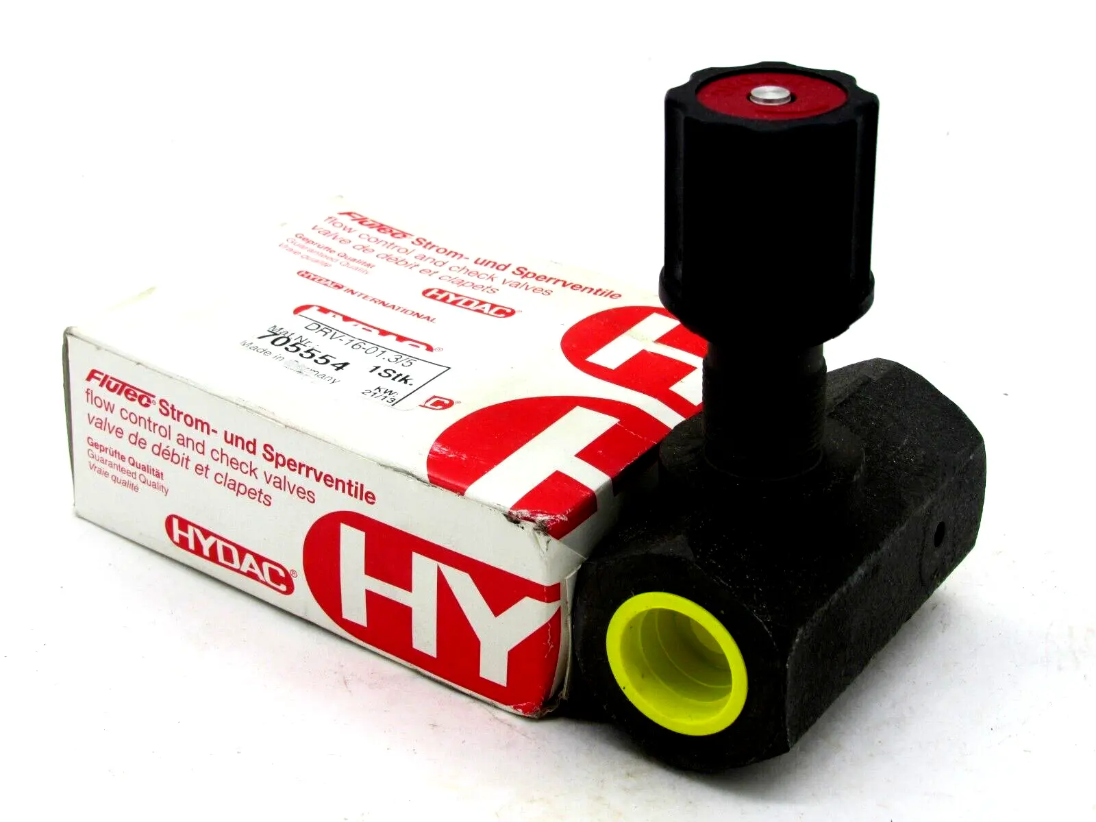 NEW HYDAC FLOW CONTROL VALVE DRV-16-01.3/5