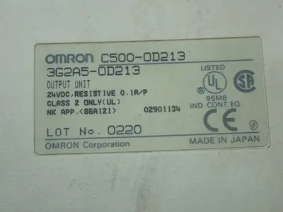 USED OMRON C5000D213